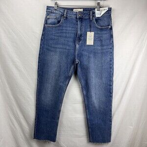 Primark Cares Denim Co NWT Women’s Straight Leg High Rise Jeans Size 12